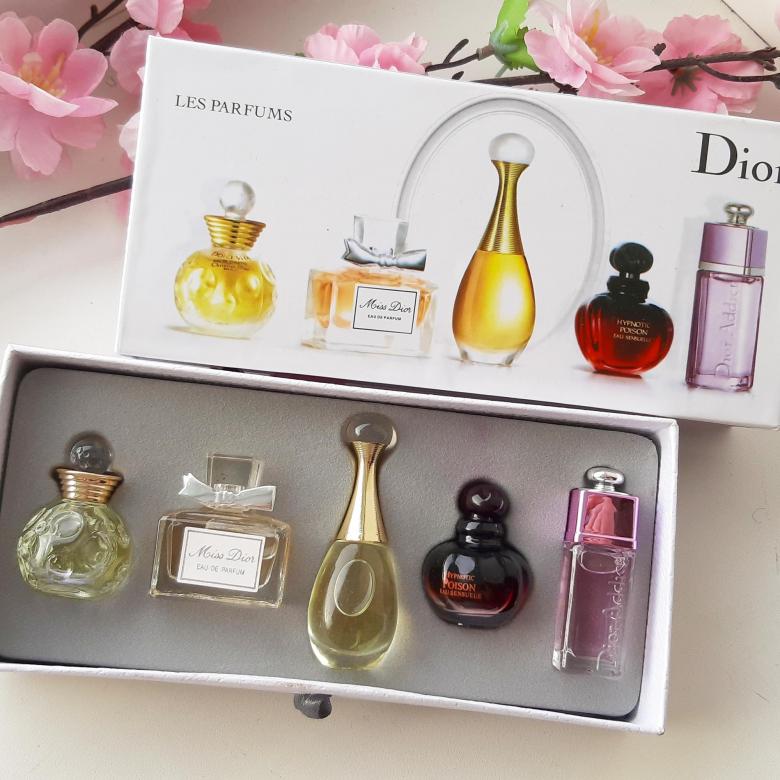 Dior Gift Set of Perfume Mini Fragrances