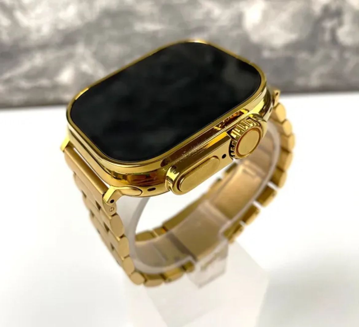 G9 Ultra Pro 2.03HD Screen Gold Smart Watch